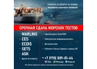 Помощь в сдаче морских тестов CES, Marlins, ECDIS, ASK